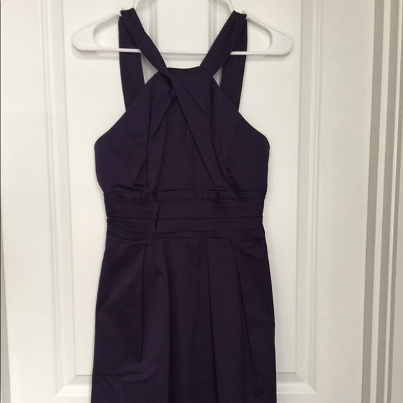 davids bridal bridesmaid dress with pockets Strapless High-Low Bridesmaid Dress with Pockets